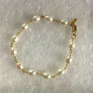The Juliet Pearl Tennis Posh Bracelet